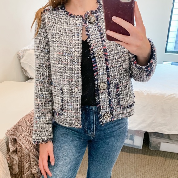 Zara Jackets & Blazers - Zara Tweed Blazer